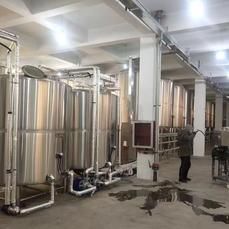 齐干却勒街道自酿啤酒设备
